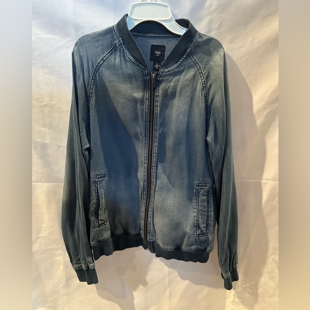 Gap Denim Bomber Jacket